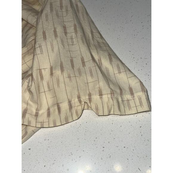 Woolrich Men’s Shirt Button Up Short Sleeve Lightweight Cream XXL   Casual - Picture 7 of 12